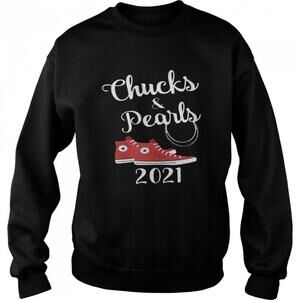 Chucks And Pearls  Tee Sweatshirt